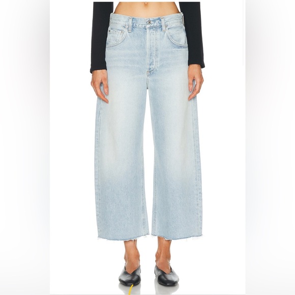 Citizens of Humanity Ayla Baggy Crop Jeans 23/24 - Picture 1 of 11
